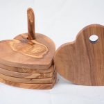 Coaster Heart with Stand