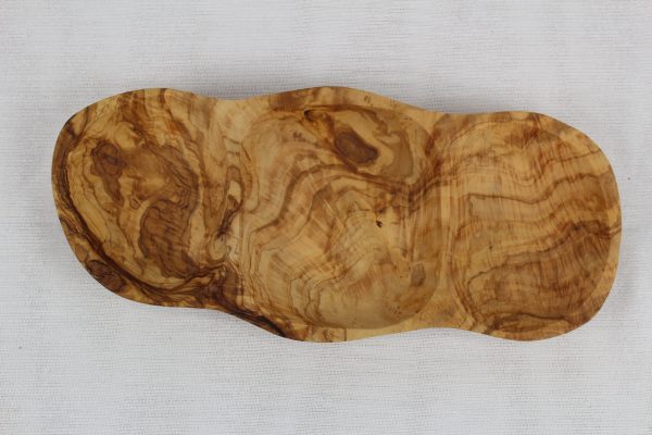 RUSTIC LONG DEEP DISH 3 COMPARTMENTS