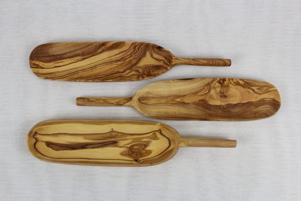 Olivewood Bath Salt Scoops (Set)